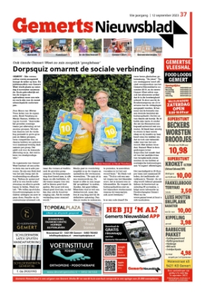 Editie voorpagina