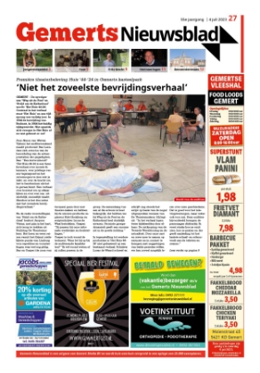 Editie voorpagina