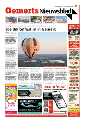 Editie voorpagina
