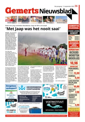 Editie voorpagina