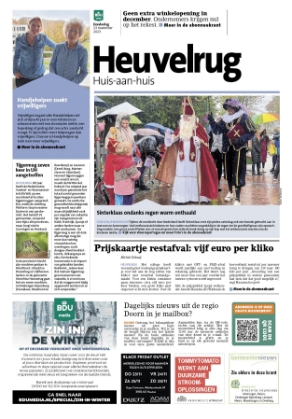 Editie voorpagina