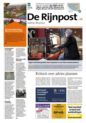 Editie voorpagina