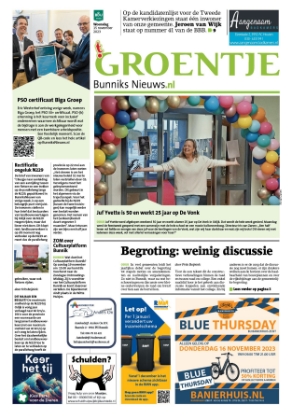 Editie voorpagina