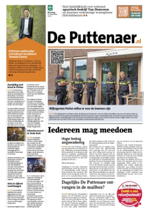 Editie voorpagina