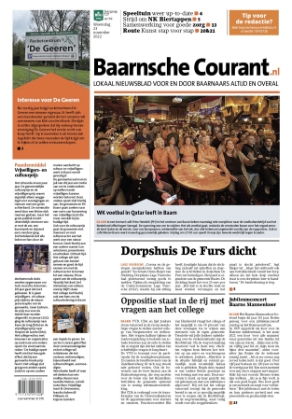 Editie voorpagina
