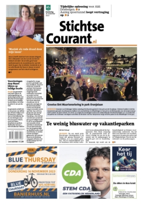 Editie voorpagina