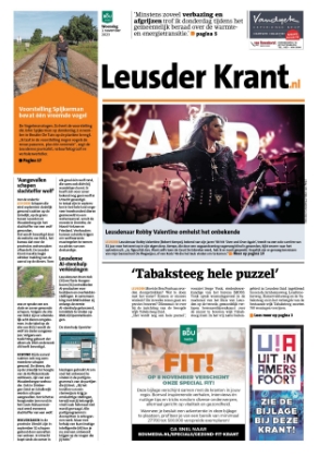 Editie voorpagina