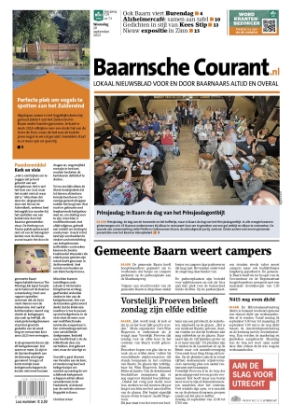 Editie voorpagina