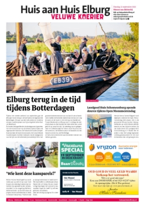 Editie voorpagina