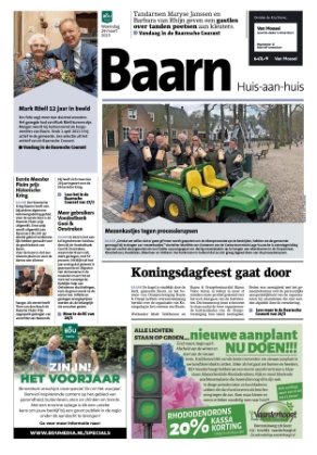 Editie voorpagina