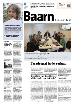 Editie voorpagina