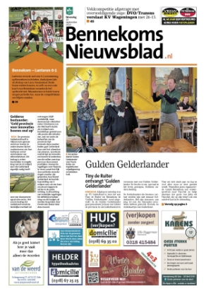 Editie voorpagina