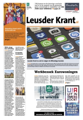 Editie voorpagina