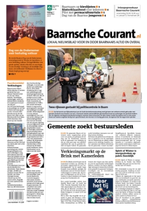 Editie voorpagina