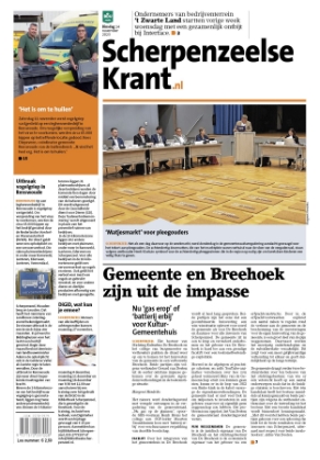 Editie voorpagina