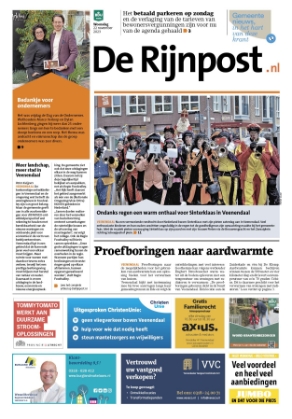 Editie voorpagina
