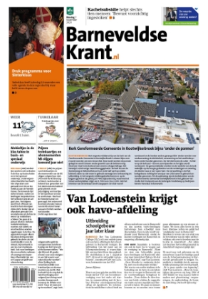 Editie voorpagina