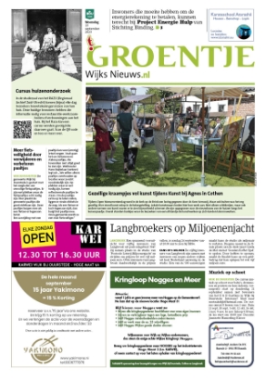 Editie voorpagina