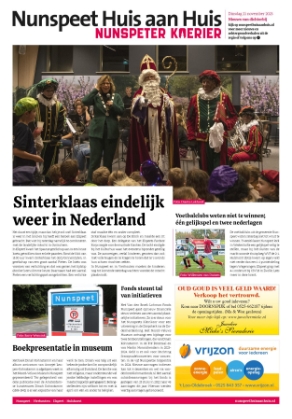 Editie voorpagina
