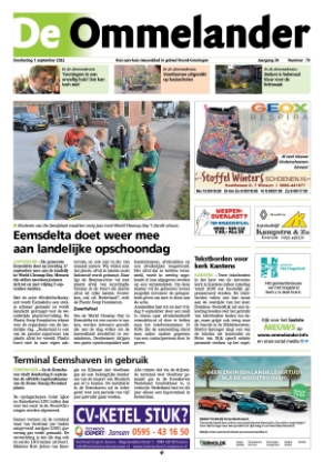 Editie voorpagina