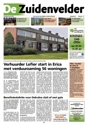 Editie voorpagina