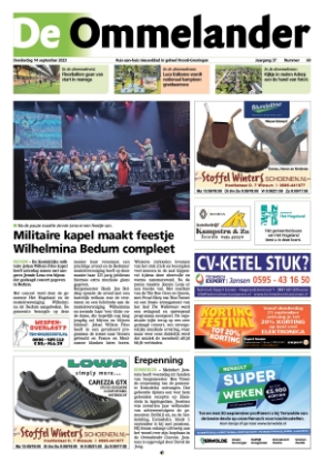 Editie voorpagina