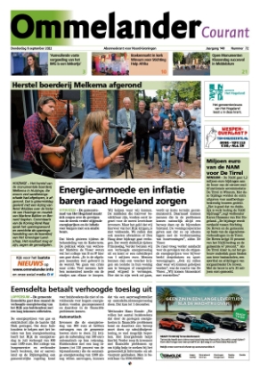 Editie voorpagina