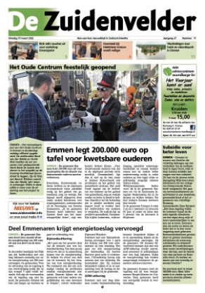 Editie voorpagina