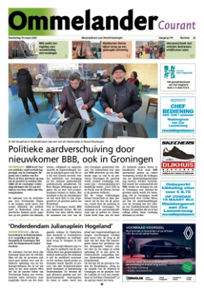 Editie voorpagina