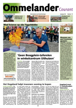 Editie voorpagina