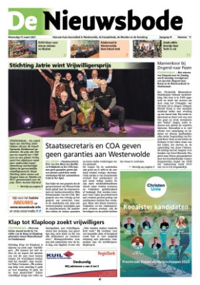 Editie voorpagina