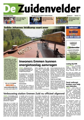Editie voorpagina