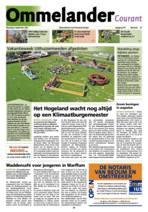 Editie voorpagina