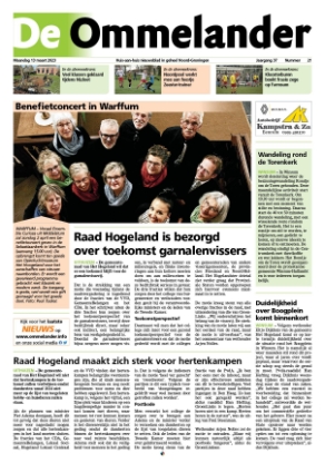 Editie voorpagina