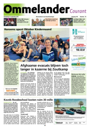 Editie voorpagina