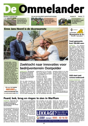 Editie voorpagina