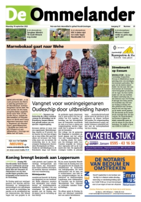 Editie voorpagina