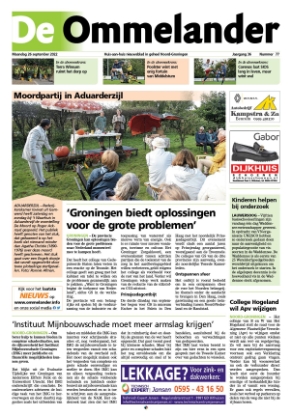 Editie voorpagina