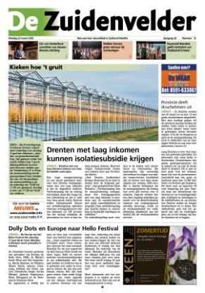 Editie voorpagina