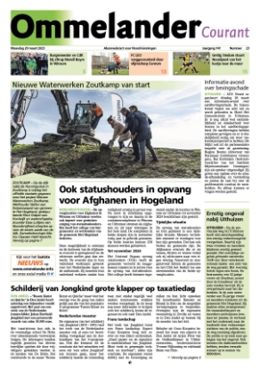 Editie voorpagina