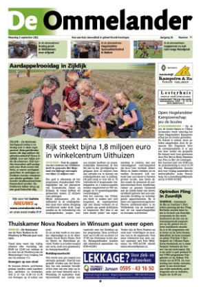 Editie voorpagina