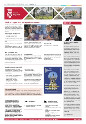 Editie voorpagina