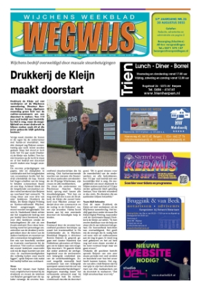 Editie voorpagina