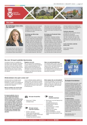 Editie voorpagina