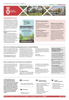 Editie voorpagina