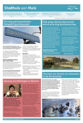 Editie voorpagina