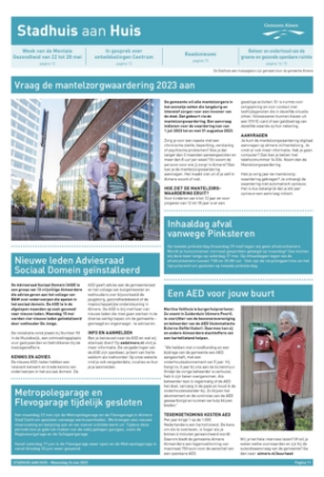 Editie voorpagina
