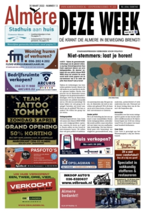 Editie voorpagina
