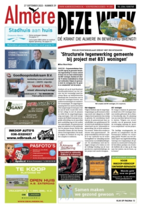 Editie voorpagina