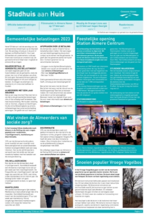 Editie voorpagina